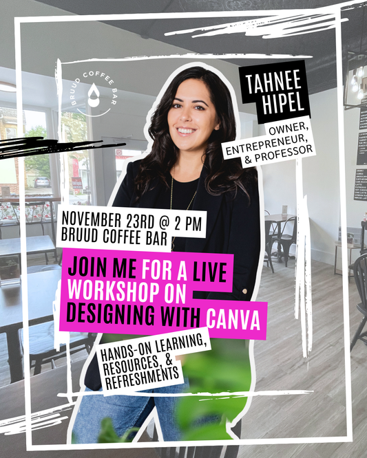 Live Workshop: Designing with Canva for Creatives & Small Businesses